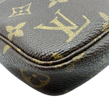 ルイ・ヴィトン LOUIS VUITTON ポシェット・アクセソワール M51980 ブラウン モノグラム/レザー レディース ハンドバッグ
