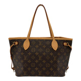 ルイ・ヴィトン LOUIS VUITTON ネヴァーフルPM M41245 ブラウン モノグラム/レザー レディース トートバッグ