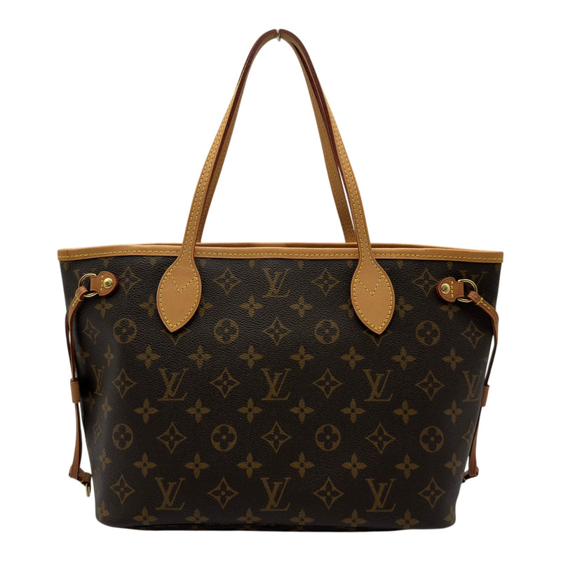 Louis Vuitton ヴィトン モノグラム トートバッグ ブラウン ルイ・ヴィトン LOUIS VUITTON ネヴァーフルPM M41245 ブラウン