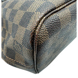 ルイ・ヴィトン LOUIS VUITTON ネヴァーフルPM N51109 ブラウン ダミエ/レザー レディース トートバッグ