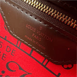 ルイ・ヴィトン LOUIS VUITTON ネヴァーフルPM N51109 ブラウン ダミエ/レザー レディース トートバッグ