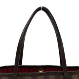 ルイ・ヴィトン LOUIS VUITTON ネヴァーフルPM N51109 ブラウン ダミエ/レザー レディース トートバッグ