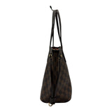ルイ・ヴィトン LOUIS VUITTON ネヴァーフルPM N51109 ブラウン ダミエ/レザー レディース トートバッグ