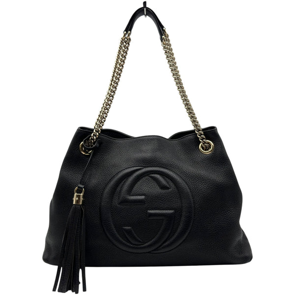 GUCCI ソーホー 2WAY ショルダーバッグ グッチ GUCCI ソーホー チェーンショルダーバッグ 308982 ブラック