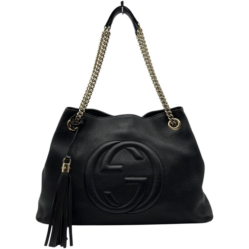 GUCCI ソーホー ショルダーバッグ ブラック グッチ GUCCI ソーホー チェーンショルダーバッグ 308982 ブラック