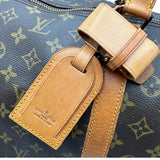 ルイ・ヴィトン LOUIS VUITTON キーポル・バンドリエール60 M41412 ブラウン モノグラム/レザー メンズ ボストンバッグ