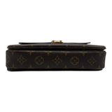 ルイ・ヴィトン LOUIS VUITTON ポシェット・メティスMM M40780 ブラウン モノグラム/レザー レディース ショルダーバッグ