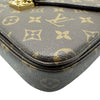 ルイ・ヴィトン LOUIS VUITTON ポシェット・メティスMM M40780 ブラウン モノグラム/レザー レディース ショルダーバッグ