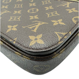 ルイ・ヴィトン LOUIS VUITTON ポシェット・メティスMM M40780 ブラウン モノグラム/レザー レディース ショルダーバッグ