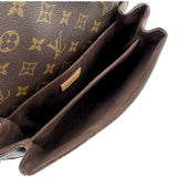 ルイ・ヴィトン LOUIS VUITTON ポシェット・メティスMM M40780 ブラウン モノグラム/レザー レディース ショルダーバッグ
