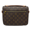 ルイ・ヴィトン LOUIS VUITTON ポシェット・メティスMM M40780 ブラウン モノグラム/レザー レディース ショルダーバッグ
