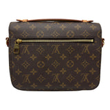 ルイ・ヴィトン LOUIS VUITTON ポシェット・メティスMM M40780 ブラウン モノグラム/レザー レディース ショルダーバッグ