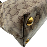 グッチ GUCCI クレスト 207285 ブラウン クリスタルGG レディース トートバッグ