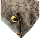 グッチ GUCCI クレスト 207285 ブラウン クリスタルGG レディース トートバッグ