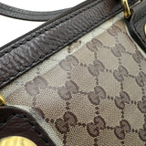グッチ GUCCI クレスト 207285 ブラウン クリスタルGG レディース トートバッグ
