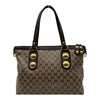 グッチ GUCCI クレスト 207285 ブラウン クリスタルGG レディース トートバッグ