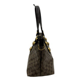グッチ GUCCI クレスト 207285 ブラウン クリスタルGG レディース トートバッグ