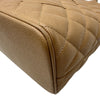 シャネル CHANEL 復刻トート A01804 7番台 ベージュ ゴールド金具 キャビアスキン レディース トートバッグ