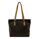 ルイ・ヴィトン LOUIS VUITTON カバ・ピアノ M51148 ブラウン モノグラム/レザー レディース トートバッグ