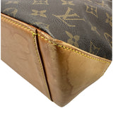 ルイ・ヴィトン LOUIS VUITTON カバ・ピアノ M51148 ブラウン モノグラム/レザー レディース トートバッグ