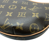 ルイ・ヴィトン LOUIS VUITTON ポシェット・クロワッサン M51510 ブラウン モノグラム/レザー レディース ショルダーバッグ