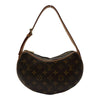 ルイ・ヴィトン LOUIS VUITTON ポシェット・クロワッサン M51510 ブラウン モノグラム/レザー レディース ショルダーバッグ