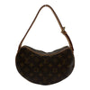 ルイ・ヴィトン LOUIS VUITTON ポシェット・クロワッサン M51510 ブラウン モノグラム/レザー レディース ショルダーバッグ