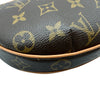 ルイ・ヴィトン LOUIS VUITTON ポシェット・クロワッサン M51510 ブラウン モノグラム/レザー レディース ショルダーバッグ