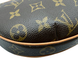 ルイ・ヴィトン LOUIS VUITTON ポシェット・クロワッサン M51510 ブラウン モノグラム/レザー レディース ショルダーバッグ