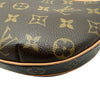 ルイ・ヴィトン LOUIS VUITTON ポシェット・クロワッサン M51510 ブラウン モノグラム/レザー レディース ショルダーバッグ