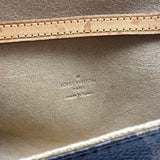 ルイ・ヴィトン LOUIS VUITTON ポシェット・ツインPM M51854 ブラウン モノグラム/レザー レディース ショルダーバッグ