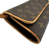 ルイ・ヴィトン LOUIS VUITTON ポシェット・ツインPM M51854 ブラウン モノグラム/レザー レディース ショルダーバッグ