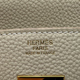 エルメス HERMES バーキン30 W刻 クレ ゴールド金具 トゴ レディース ハンドバッグ