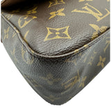 ルイ・ヴィトン LOUIS VUITTON ミニ・ルーピング M51147 ブラウン モノグラム/レザー レディース ショルダーバッグ