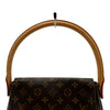 ルイ・ヴィトン LOUIS VUITTON ミニ・ルーピング M51147 ブラウン モノグラム/レザー レディース ショルダーバッグ