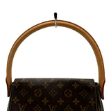ルイ・ヴィトン LOUIS VUITTON ミニ・ルーピング M51147 ブラウン モノグラム/レザー レディース ショルダーバッグ
