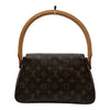 ルイ・ヴィトン LOUIS VUITTON ミニ・ルーピング M51147 ブラウン モノグラム/レザー レディース ショルダーバッグ