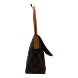 ルイ・ヴィトン LOUIS VUITTON ミニ・ルーピング M51147 ブラウン モノグラム/レザー レディース ショルダーバッグ