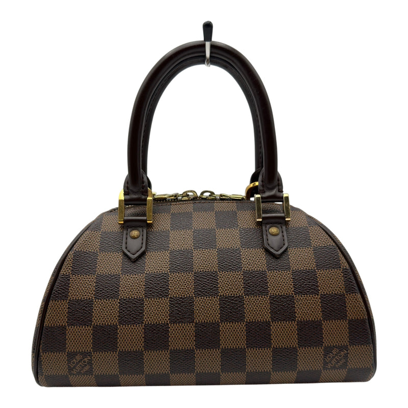 Louis Vuitton ダミエモノグラム ミニハンドバッグ ルイ・ヴィトン LOUIS VUITTON リベラ・ミニ N41436 ブラウン ダミエ