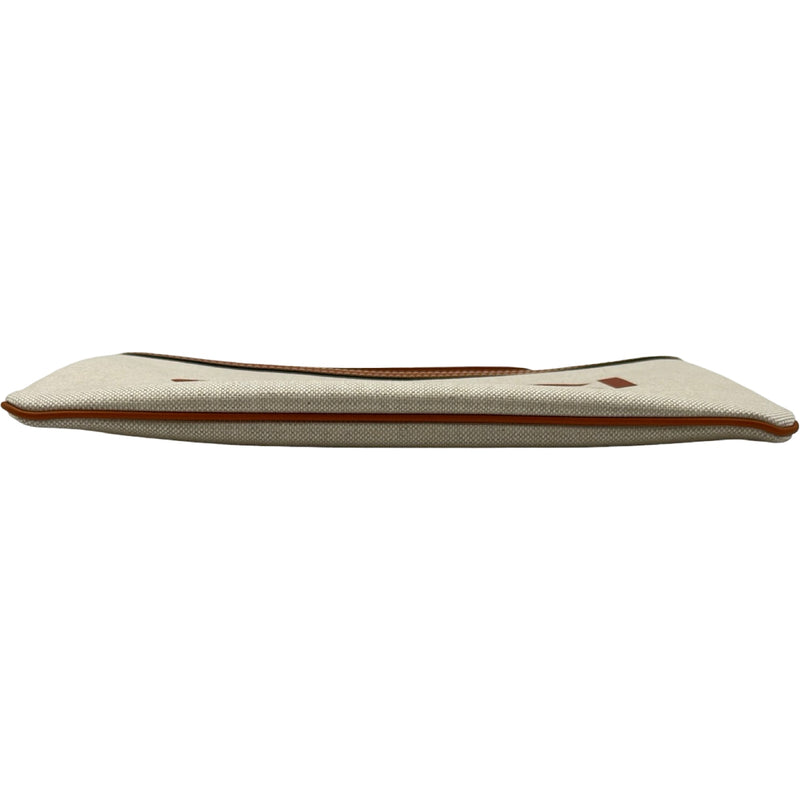 グッチ GUCCI ロゴクラッチバッグ 777165 ベージュ キャンバス ユニ