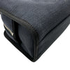 シャネル CHANEL ドーヴィル ボーリングバッグ A92749 ネイビー/ブラック シルバー金具 キャンバス/レザー レディース ショルダーバッグ