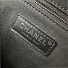 シャネル CHANEL ドーヴィル ボーリングバッグ A92749 ネイビー/ブラック シルバー金具 キャンバス/レザー レディース ショルダーバッグ