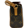 ルイ・ヴィトン LOUIS VUITTON レシタル M51900 ブラウン モノグラムキャンバス レディース ショルダーバッグ
