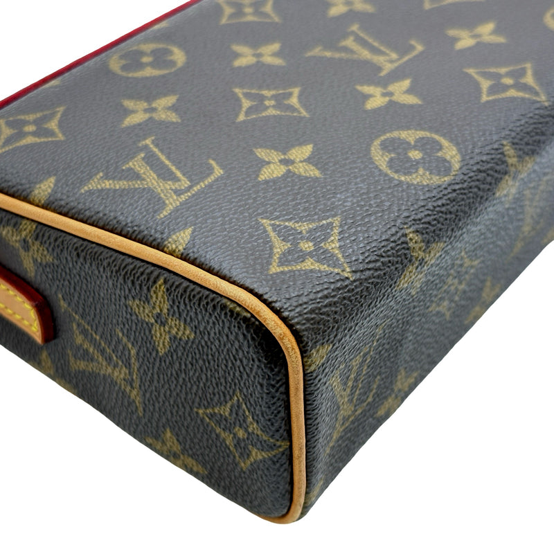 ルイ・ヴィトン LOUIS VUITTON レシタル M51900 ブラウン モノグラム