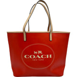 コーチ COACH ロゴトートバッグ F31315 レッド レザー レディース トートバッグ