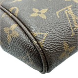 ルイ・ヴィトン LOUIS VUITTON フェイボリットMM M40718 ブラウン モノグラム/レザー レディース ショルダーバッグ