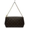 ルイ・ヴィトン LOUIS VUITTON フェイボリットMM M40718 ブラウン モノグラム/レザー レディース ショルダーバッグ