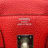 エルメス HERMES バーキン25 K刻 ルージュラデュー シルバー金具 トゴン レディース ハンドバッグ