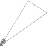 ミキモト MIKIMOTO ダイヤネックレス ホワイトゴールド K18/K14 ダイヤモンド ジュエリー