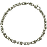 ティファニー TIFFANY＆CO ハードウェアマイクロリンクブレスレット シルバー Ag925 ジュエリー